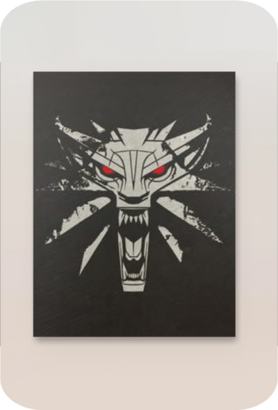 Witcher Logo Metal Poster