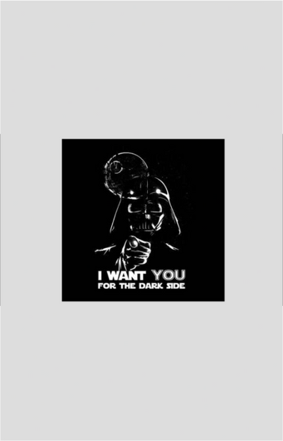 Dark vader Sticker