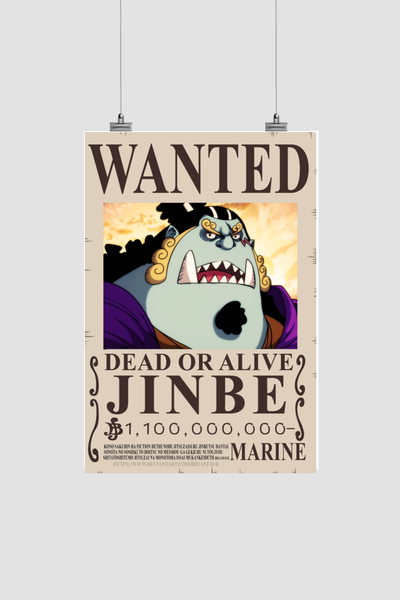 Jimbe Wanted Bounty Poster