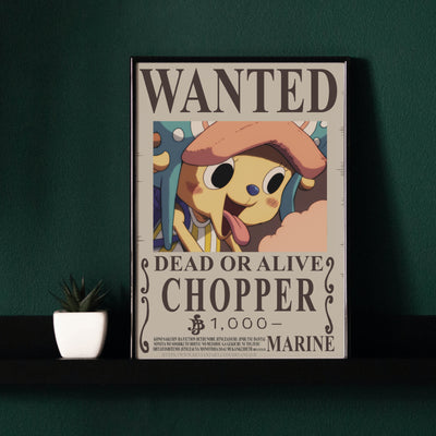 Chopper Wanted Bounty Poster