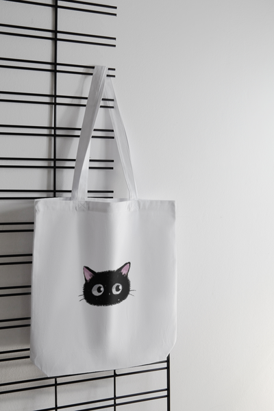 Black Cat Tote Bag