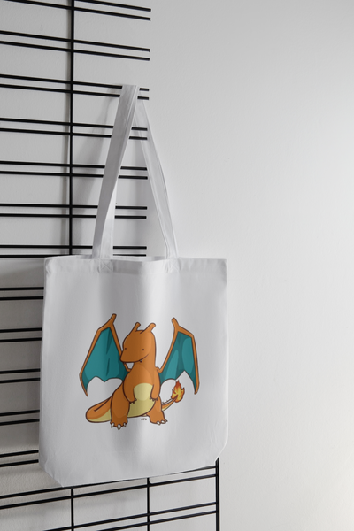 Charizard Tote Bag White